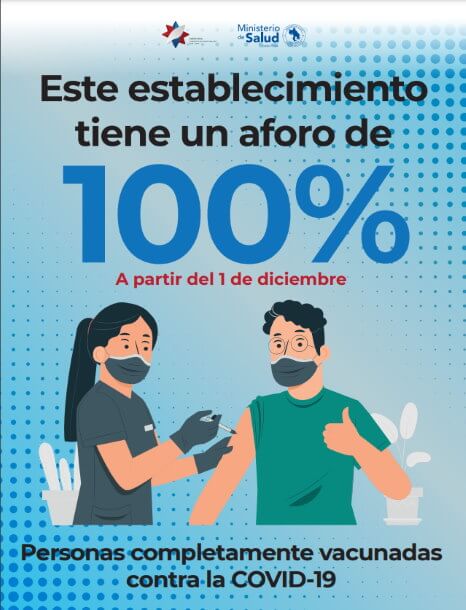 Sign Vaccination Required Costa Rica