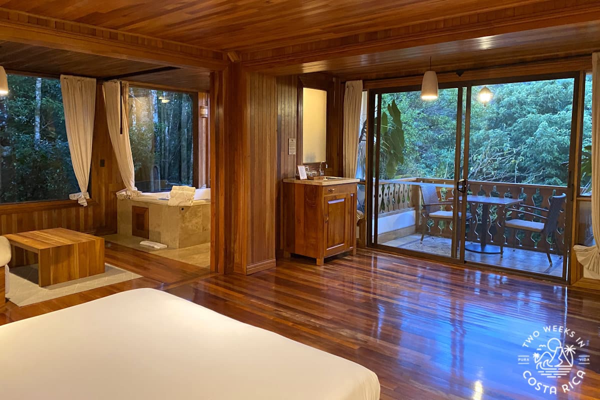 an upscale room at hotel belmar