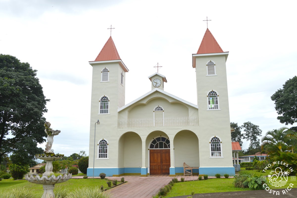 A Catholic church in Rural Costa Rica