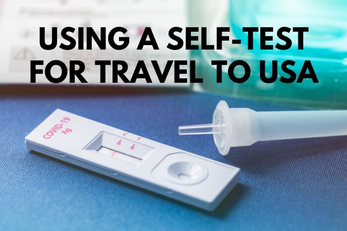 Using At-Home Test Enter US from Costa Rica