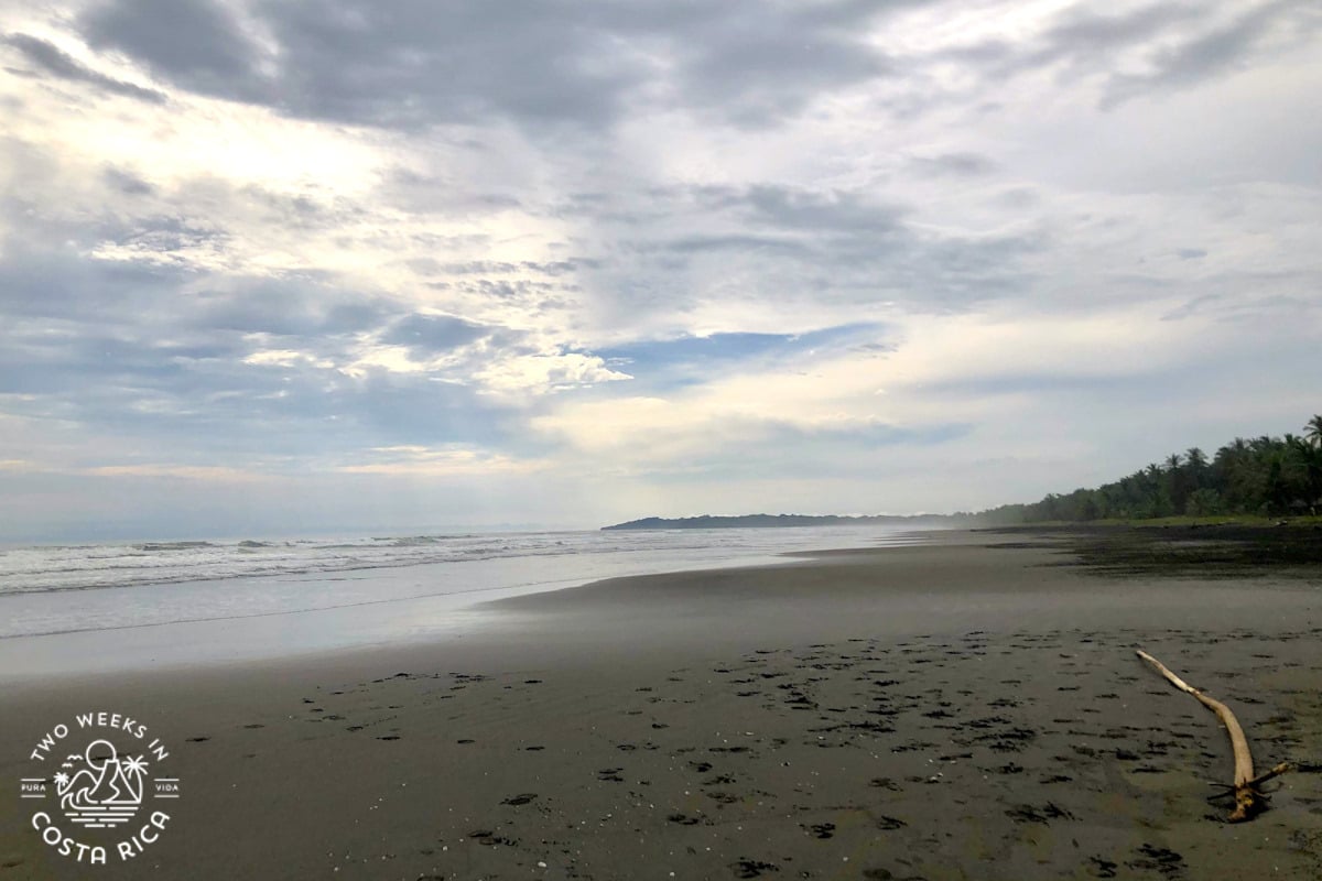 the gray sand esterillos este beach