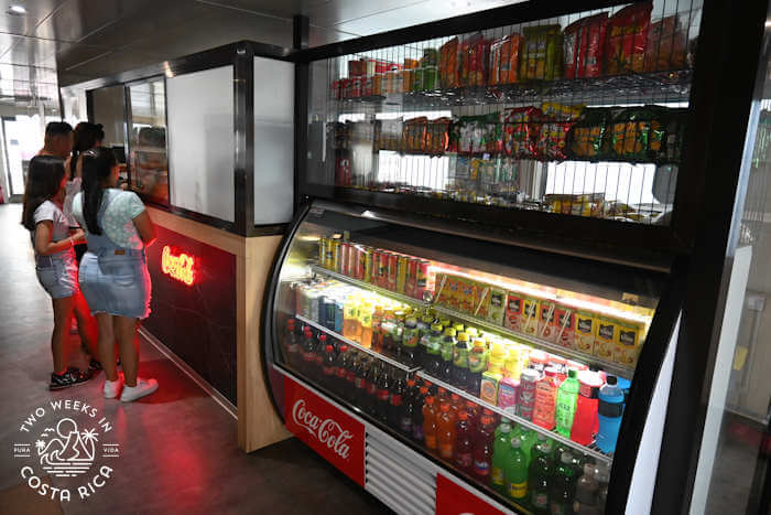 Food Options Naranjo Ferry