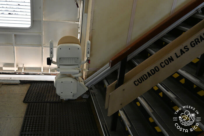 Handicapped accessible boat Puntarenas-Naranjo Ferry