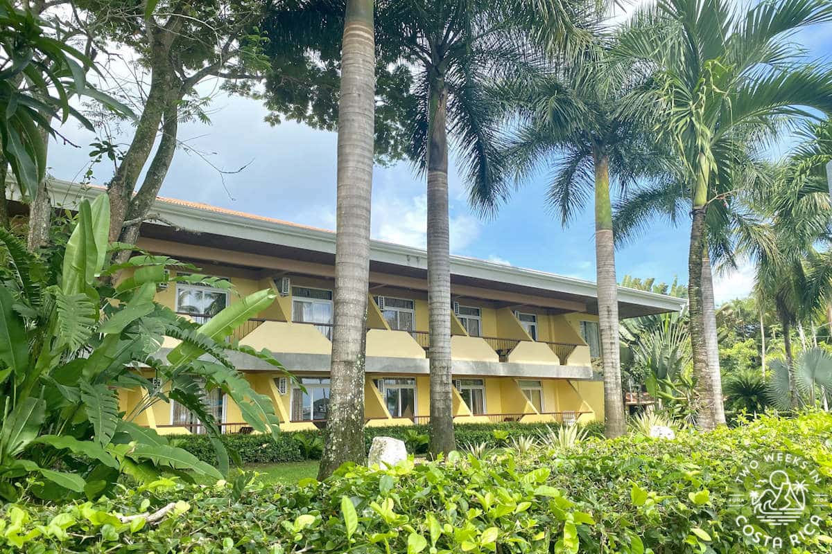 Outside of hotel manuel antonio on the beach