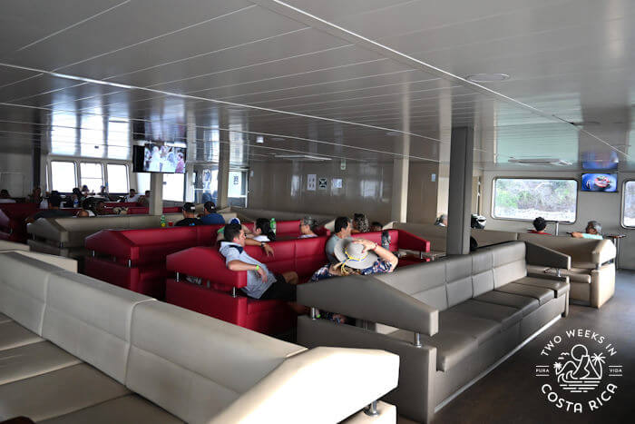 Sitting Area Naranjo Ferry