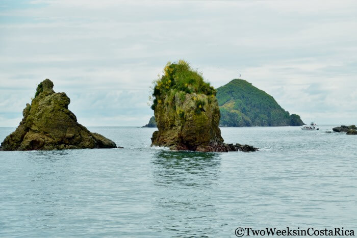 View of the islands off of Manuel Antonio