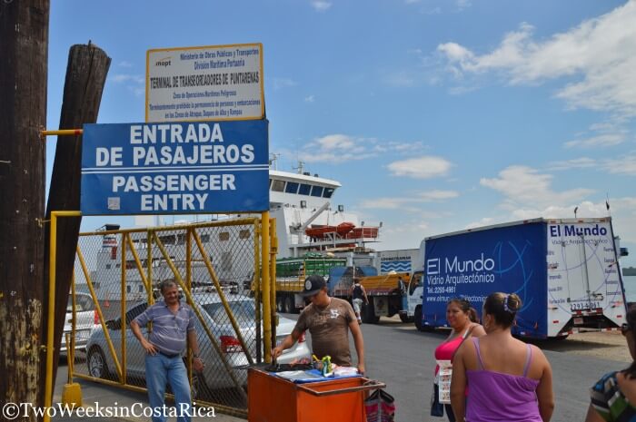 Taking the Puntarenas-Paquera Ferry - How to Drive Aboard | Two Weeks in Costa Rica