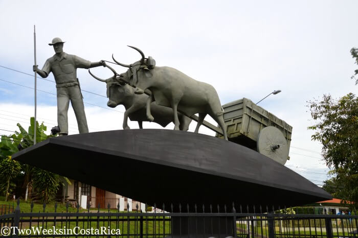 National Boyero Monument in Atenas Costa Rica
