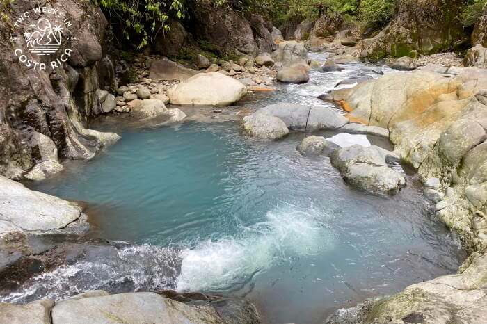 Waterslide Blue Pools
