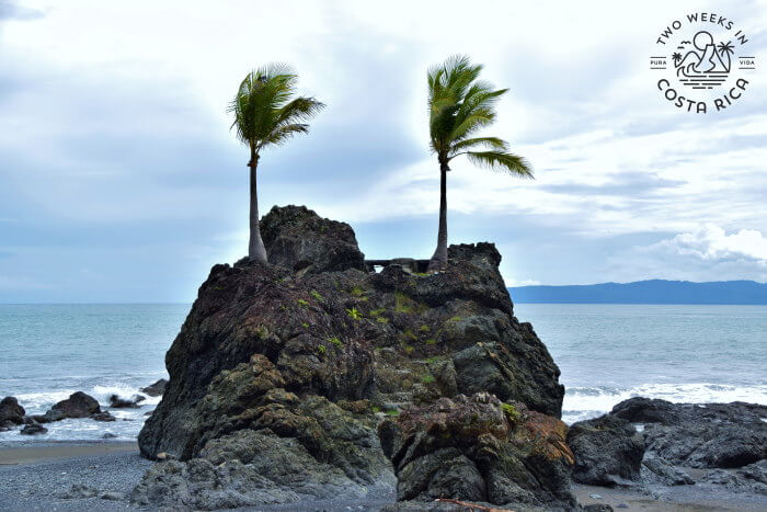 Off the beaten path beach near Pavones