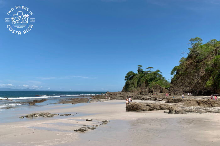 Playa Blanca's whitish sand