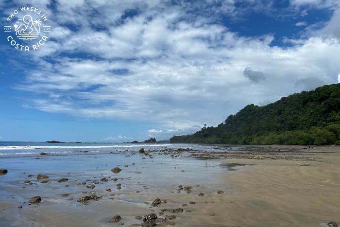 Dominicalito Beach low tide