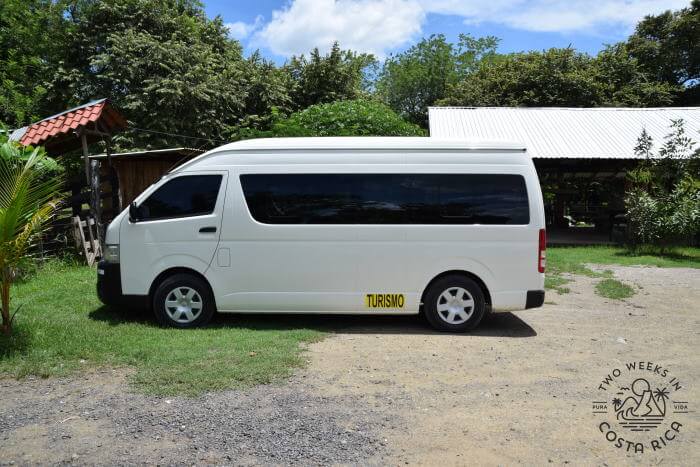 Shuttle Van Costa Rica
