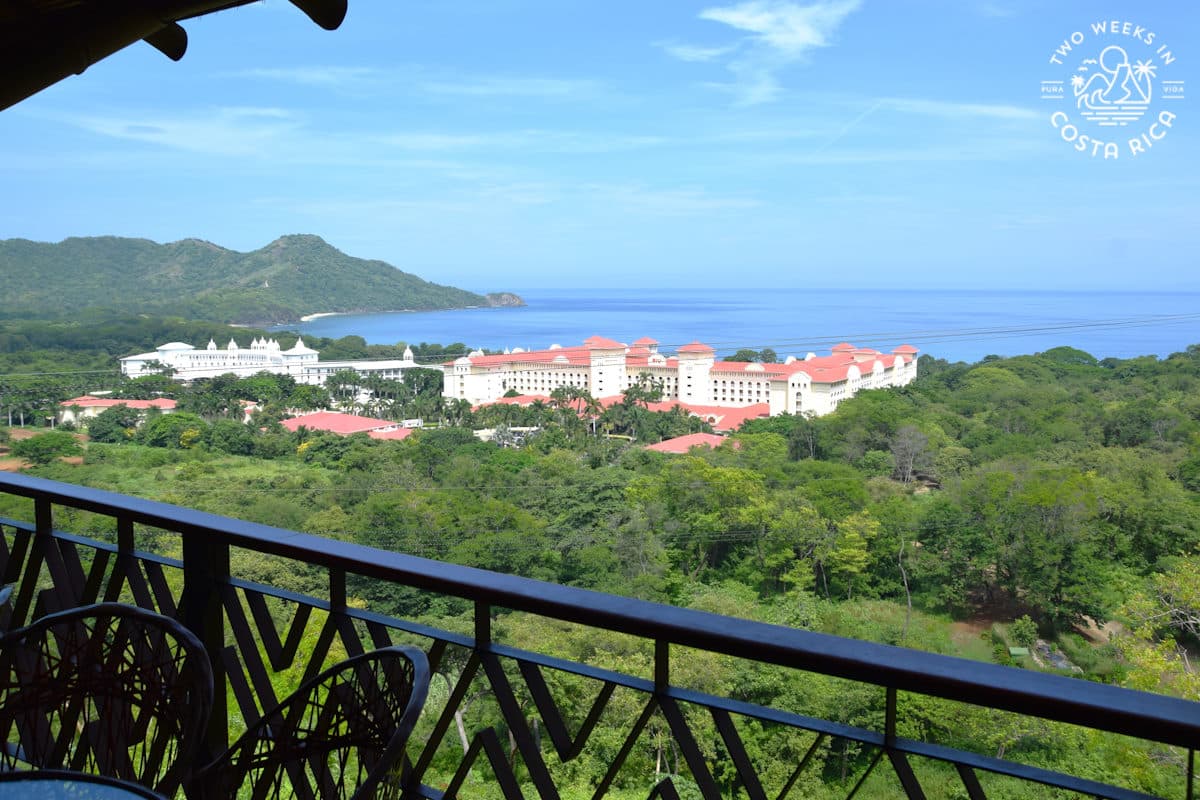 aerial view of the riu resort in guanacaste, costa rica