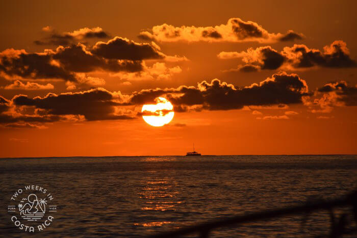 Sunset Quepos