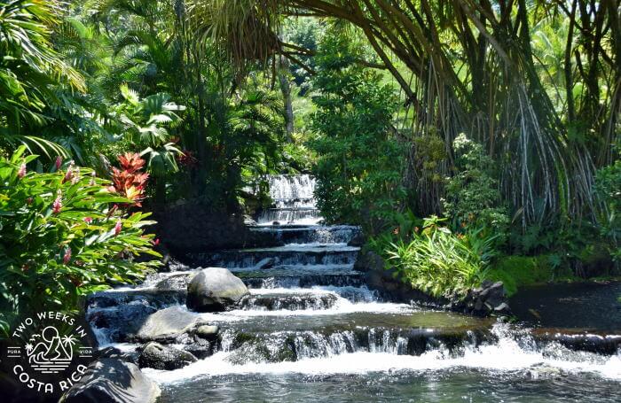 Waterfall Tabacon Resort