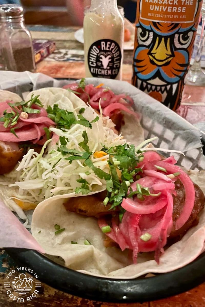 tacos at el chivo cantina