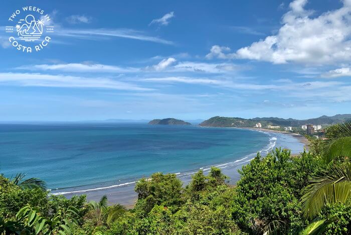 Aerial View Jaco Beach