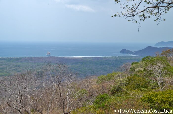 Beautiful ocean views towards Witch's Rock