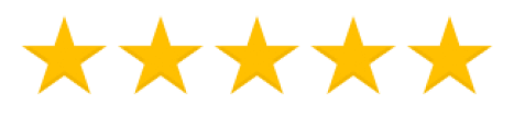 Image of five yellow stars in a row